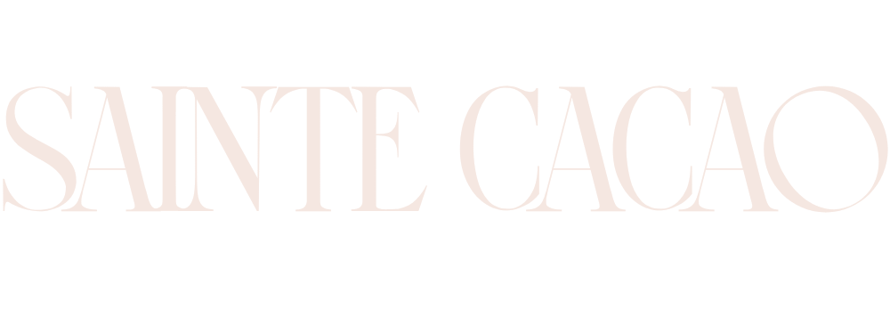 Sainte Cacao professional sunless tanning brand logo