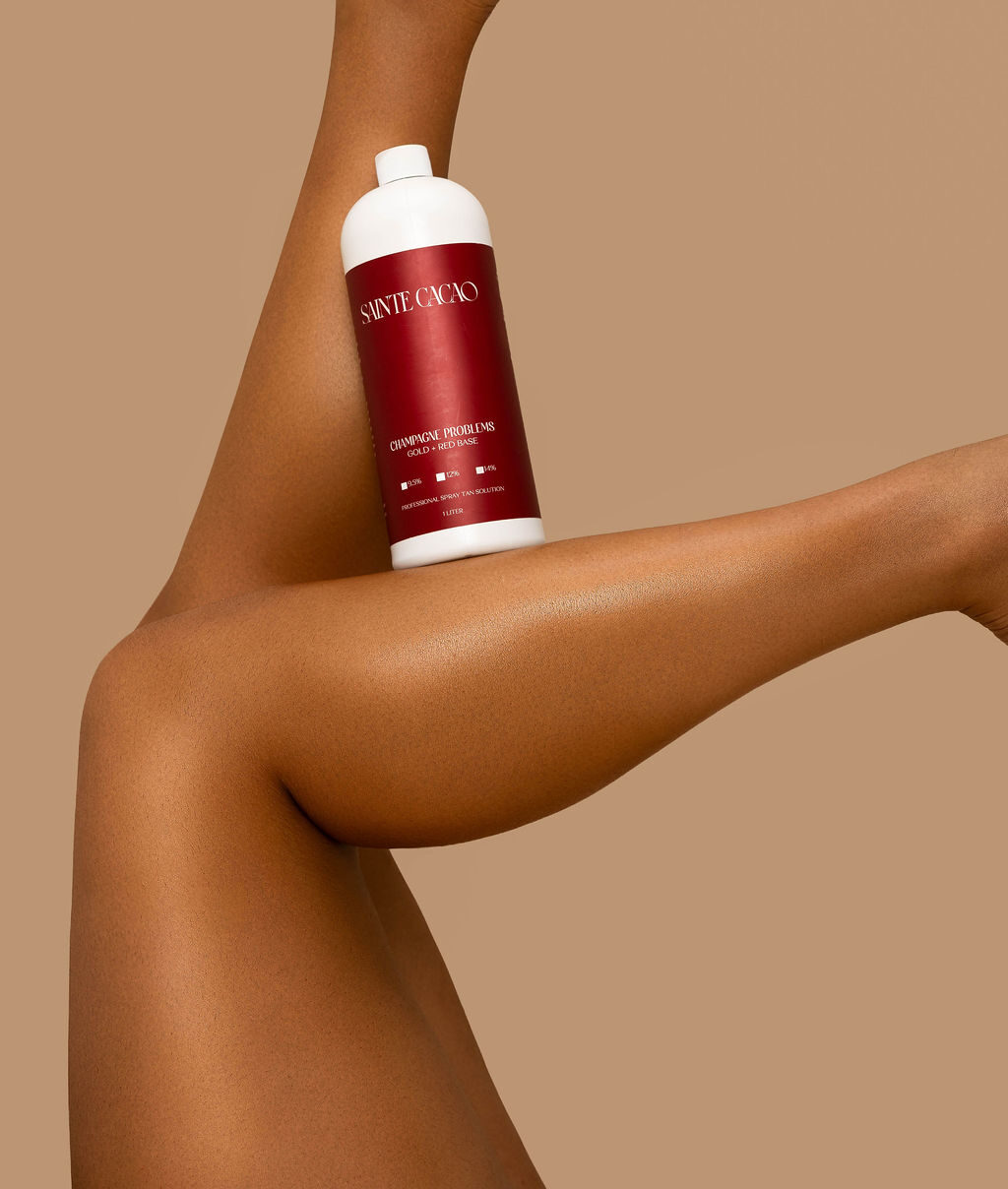 Overnight professional spray tan solution in 3 DHA strengths. Microbiome Sunless Complex + Barrier Reserve Complex. Built for artists who don't compromise.